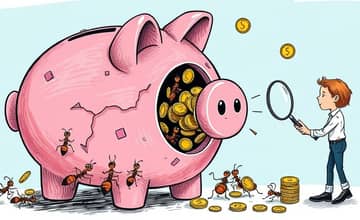 Pequeños Gastos Hormiga: La Fuga Silenciosa de tu Dinero