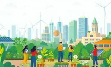 Desarrollo Sostenible: Emprendiendo con Impacto Positivo
