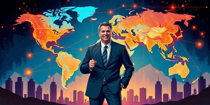 La Escala Global: Liderazgo en la Expansión Internacional Financiera